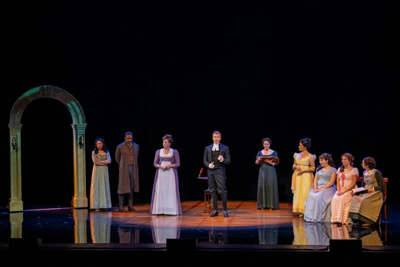 Austen's Pride - production photos by Phillip Hamer